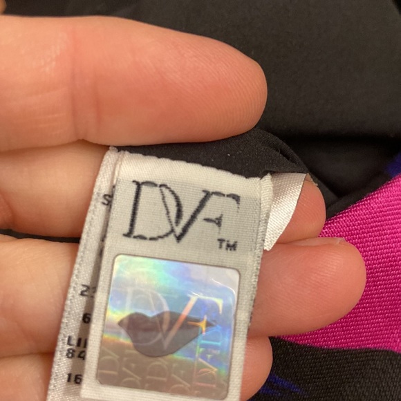 Like new Diane von Furstenberg Yvette Silk Cotton Blend Floral Poppy Dre… - Picture 15 of 16